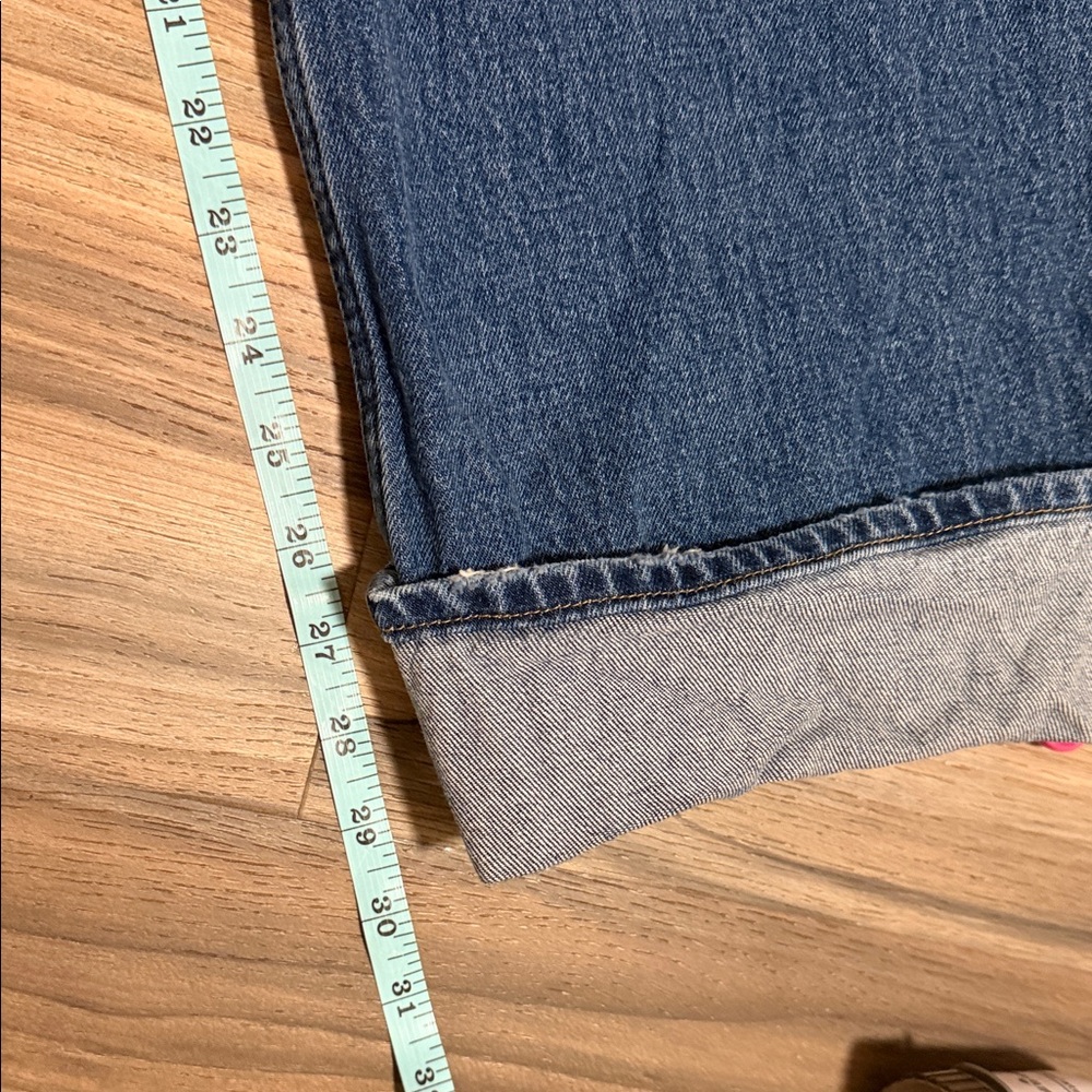 Abercrombie & Fitch Dark Blue the baggy low rise jeans - Picture 8 of 10